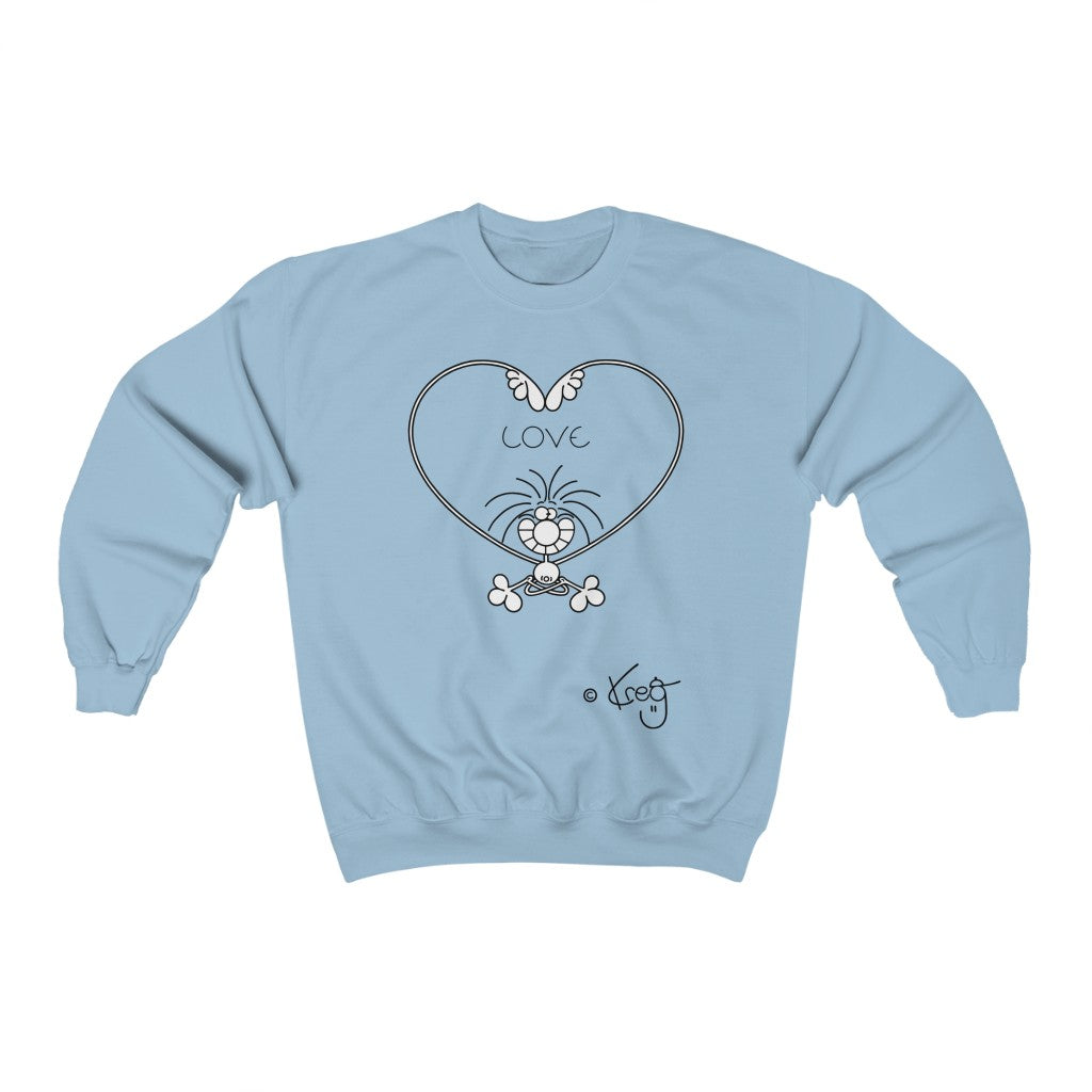 LOV YOGA,Unisex Heavy Blend™ Crewneck Sweatshirt