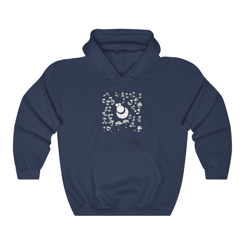 Street Art performance,Unisex Heavy Blend™ Hooded Sweatshirt