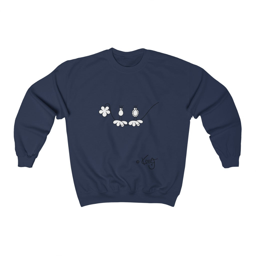 Silly Birdz,Unisex Heavy Blend™ Crewneck Sweatshirt