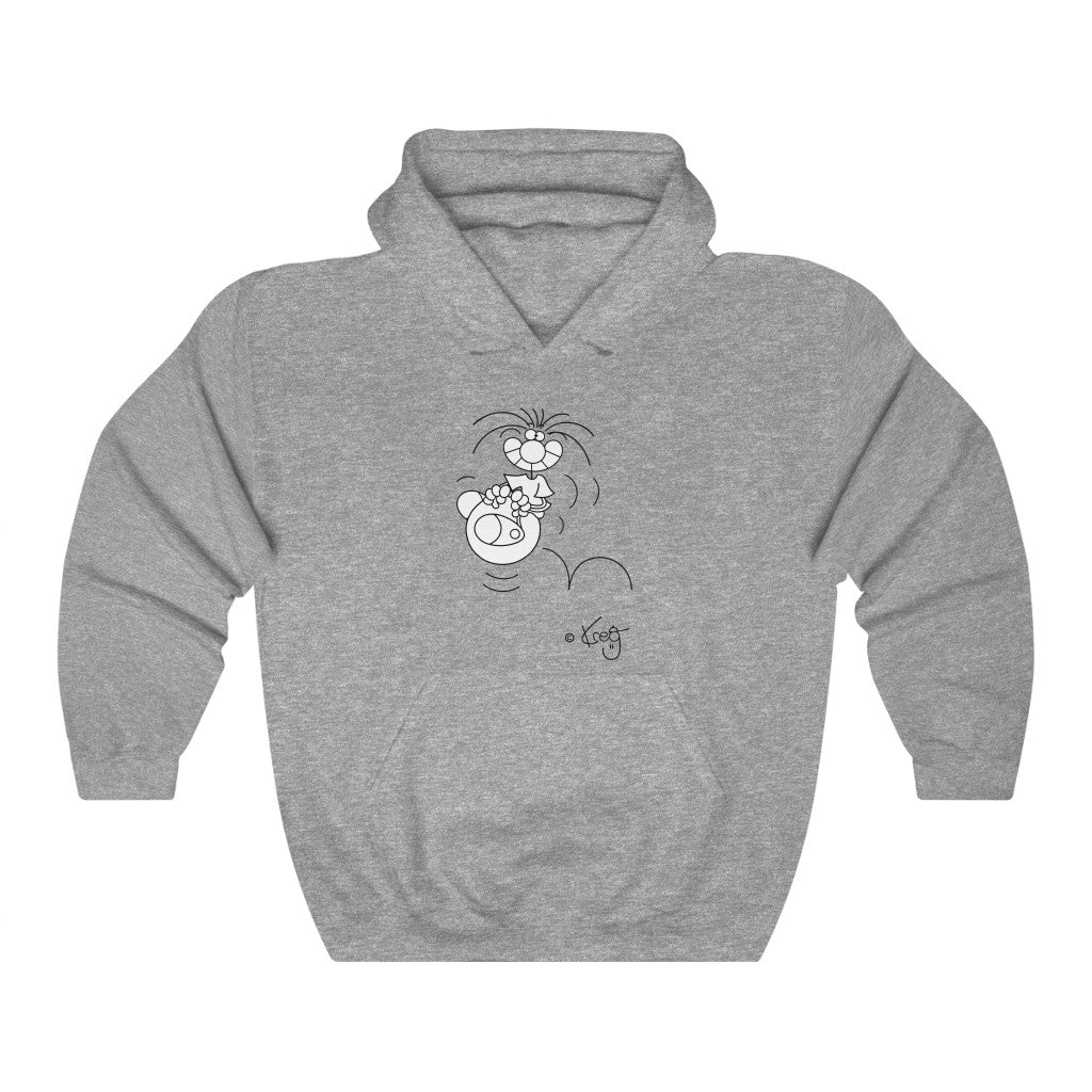 Hoppity Ball,Unisex Heavy Blend™ Hooded Sweatshirt