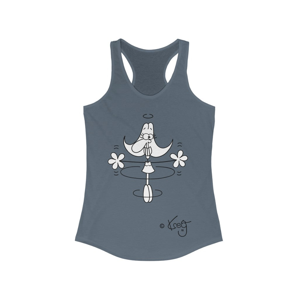 Happy Dancer,Women's Ideal Racerback Tank