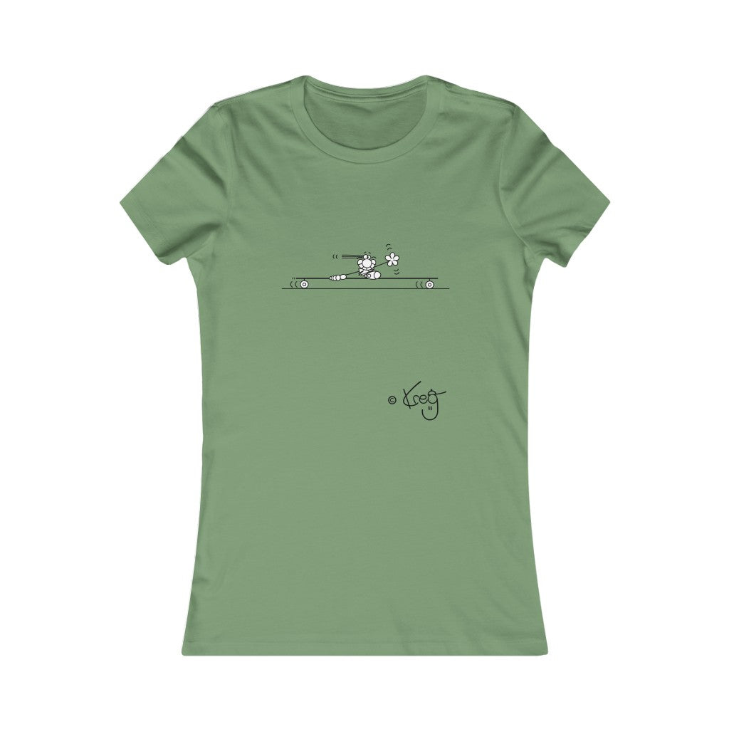 Longboarder,Women's Favorite Tee