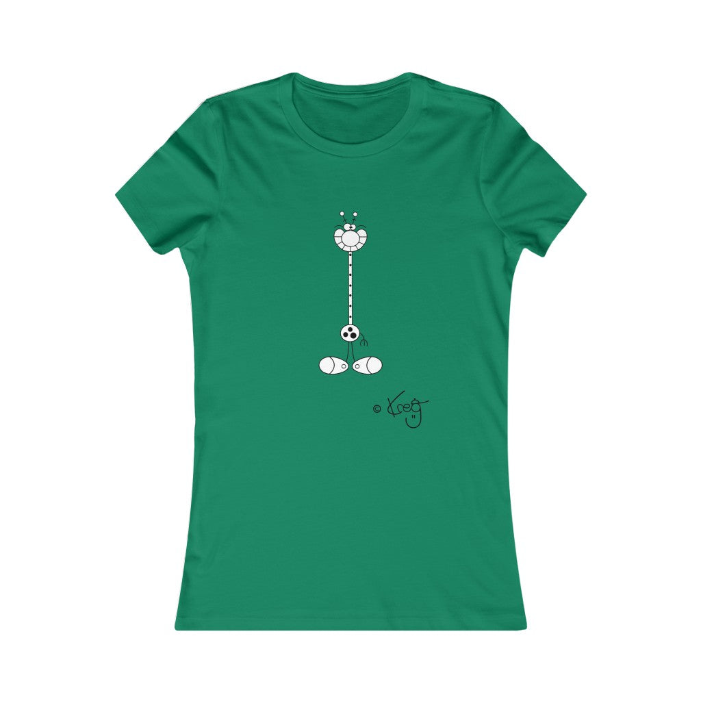 Laugh Giraffe,Women's Favorite Tee