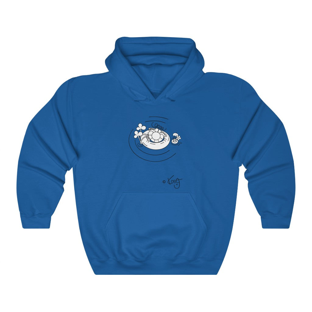 Inner Tube Dude,Unisex Heavy Blend™ Hooded Sweatshirt