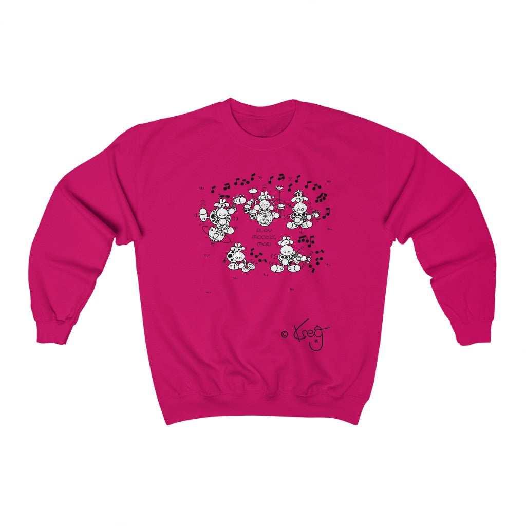 Moo's Band,Unisex Heavy Blend™ Crewneck Sweatshirt