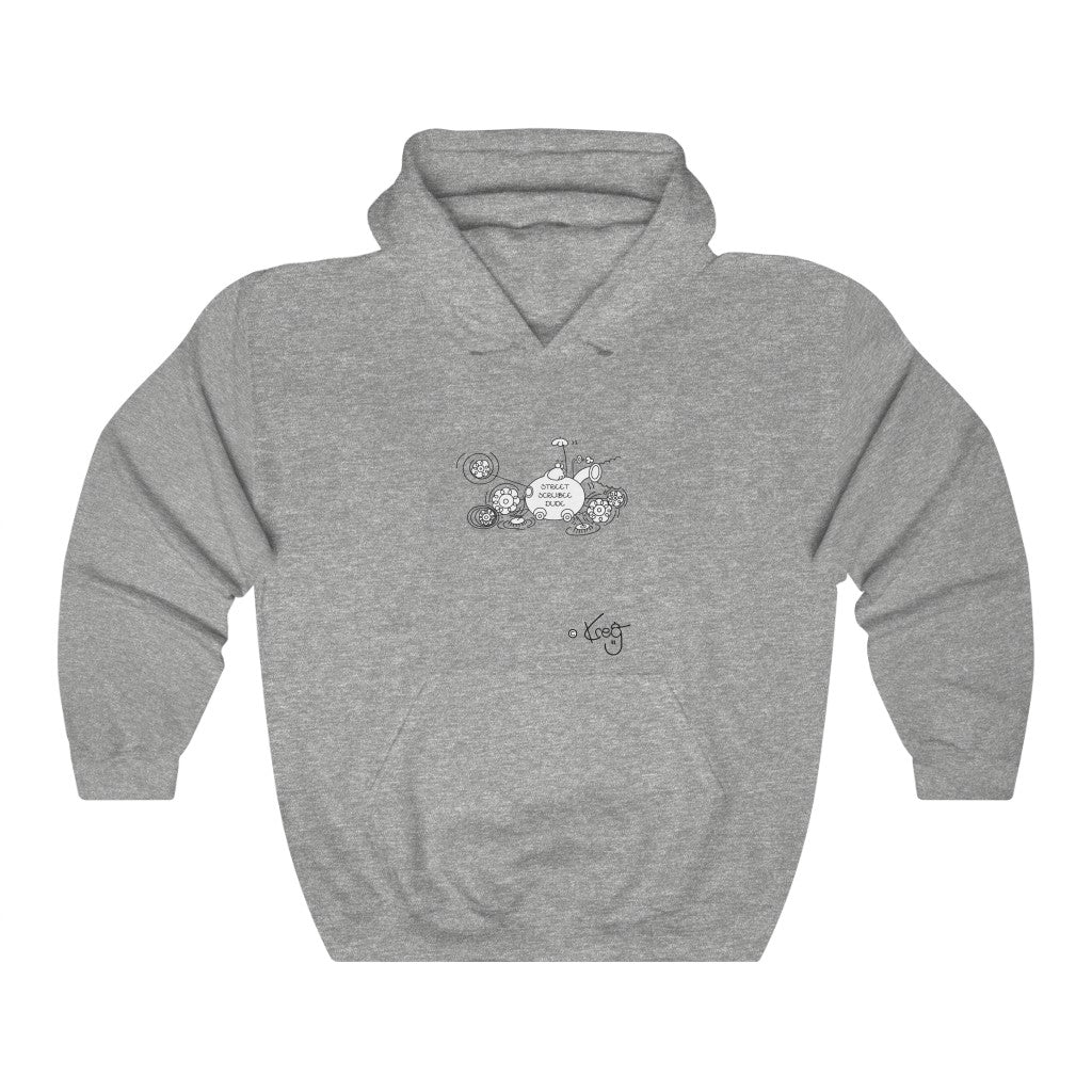 Street Scrubee Dude,Unisex Heavy Blend™ Hooded Sweatshirt