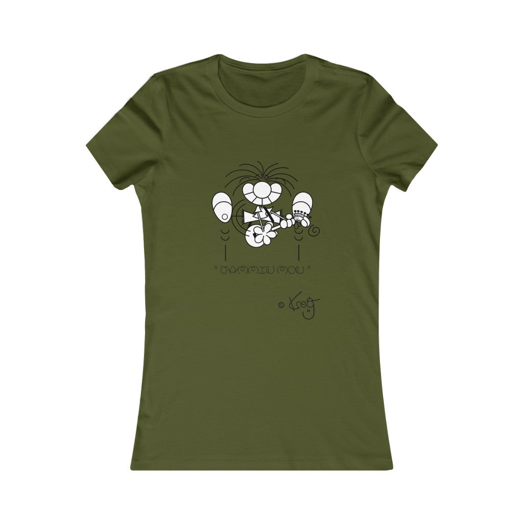 Guitar Mon Jammin,Women's Favorite Tee