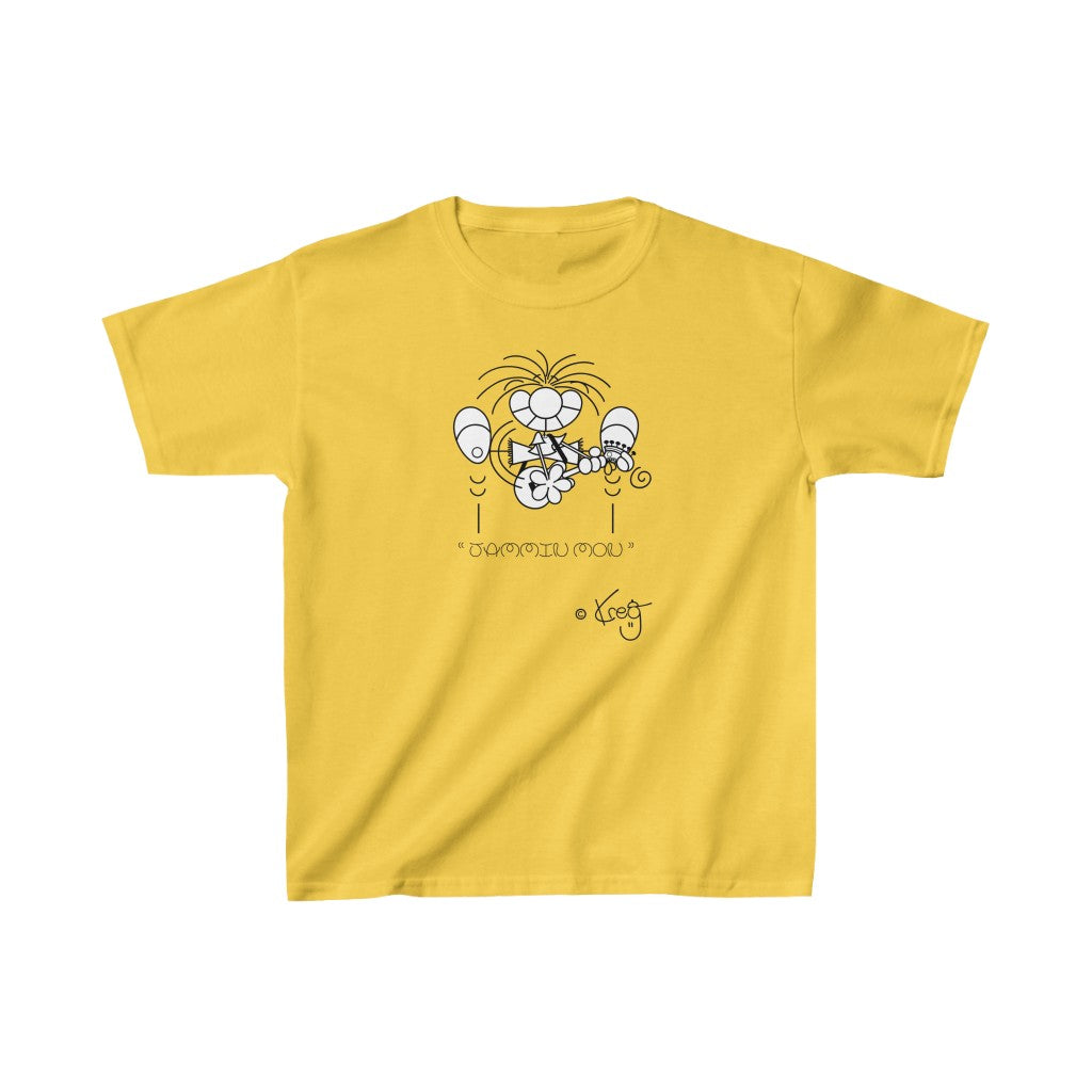 Guitar Mon Jammin,Kids Heavy Cotton™ Tee