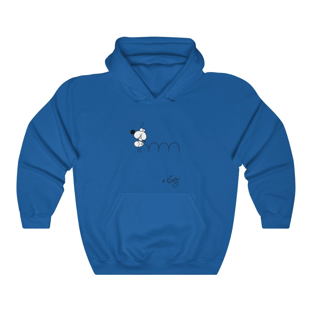 Bouncing Doggy,Unisex Heavy Blend™ Hooded Sweatshirt