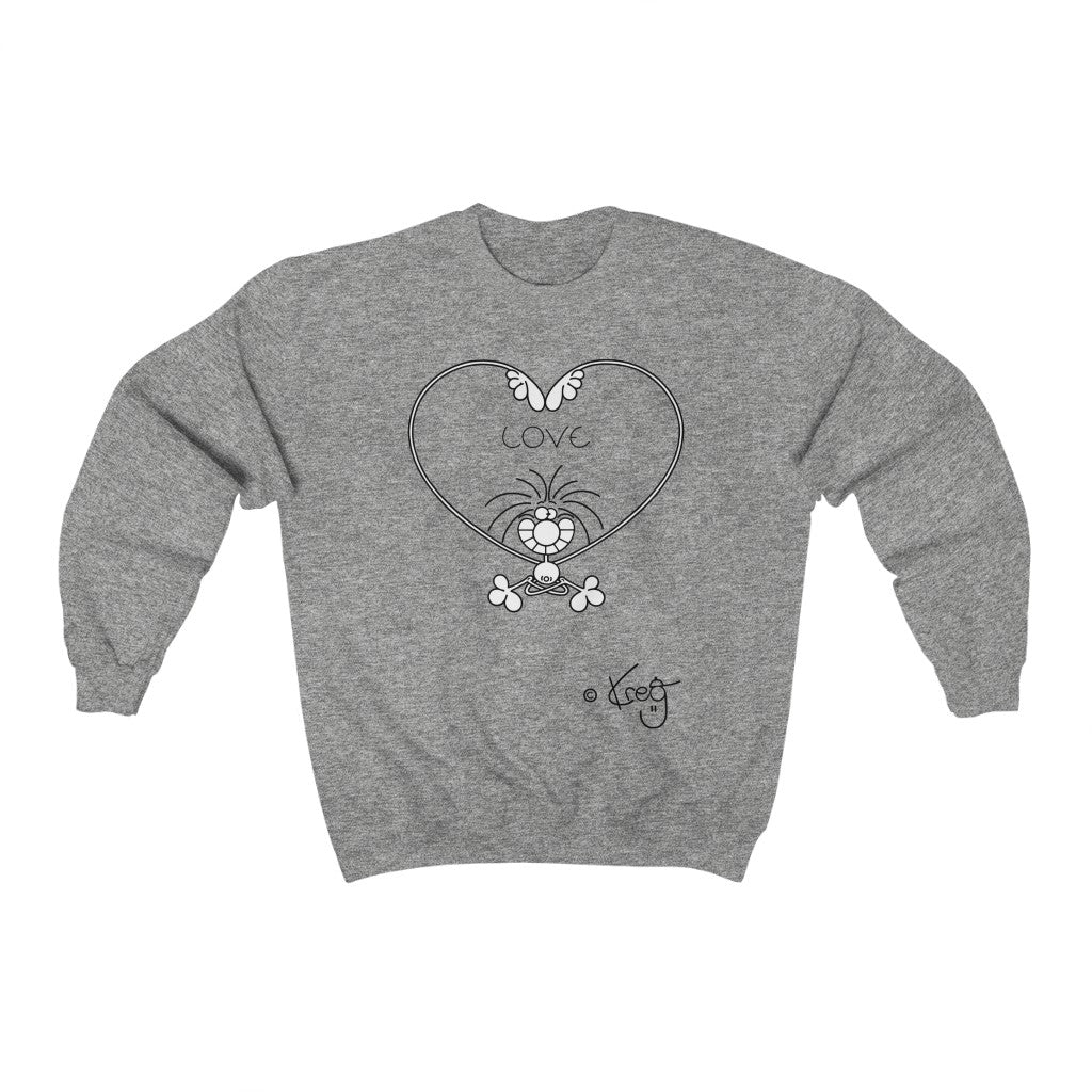 LOV YOGA,Unisex Heavy Blend™ Crewneck Sweatshirt