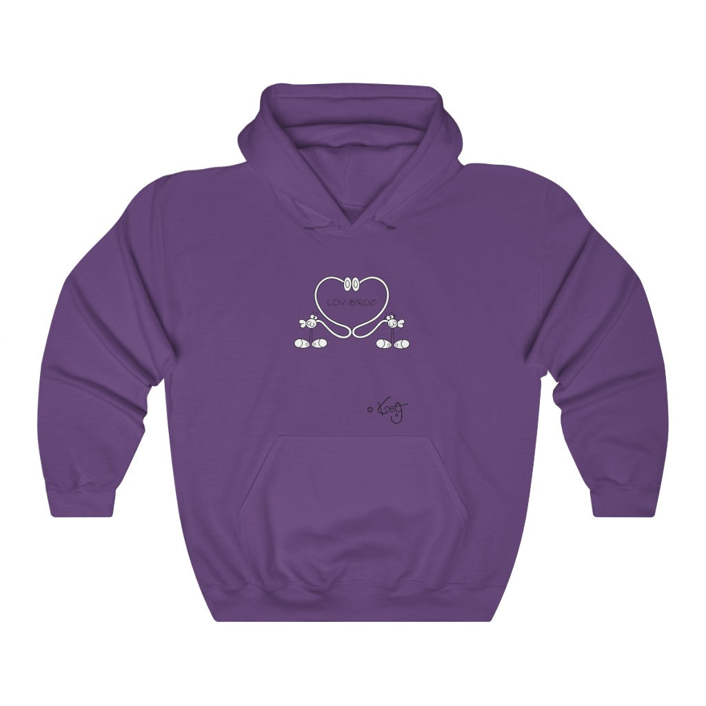 Lov Birdz,Unisex Heavy Blend™ Hooded Sweatshirt