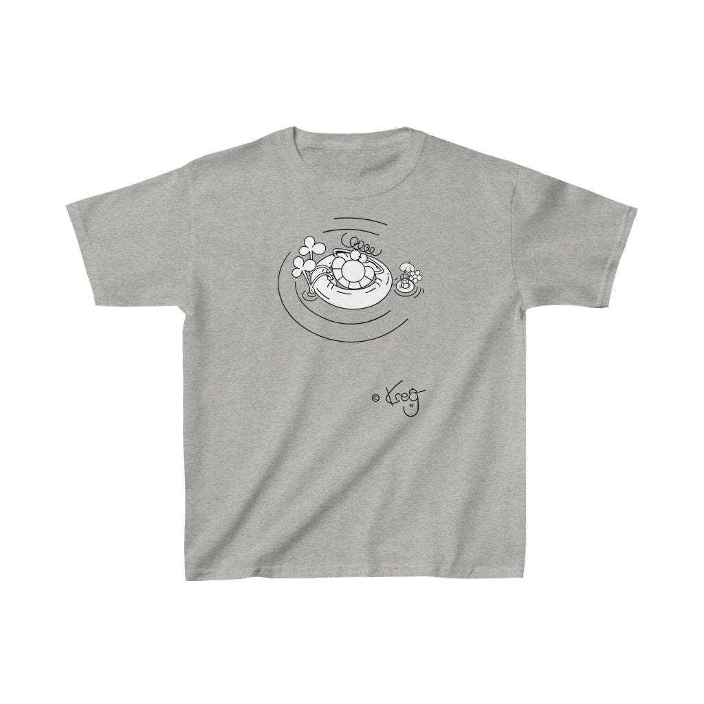 Inner Tube Dude,Kids Heavy Cotton™ Tee