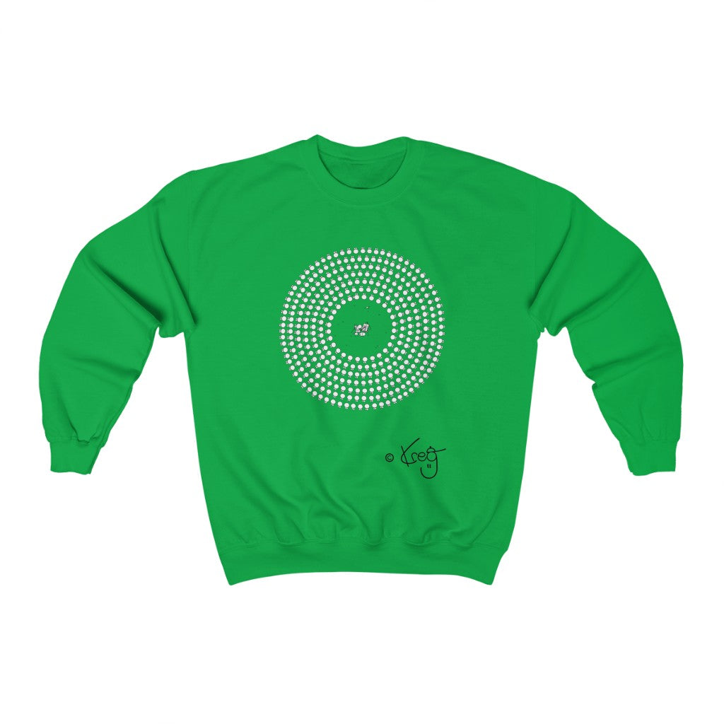 Circle Artist,Unisex Heavy Blend™ Crewneck Sweatshirt