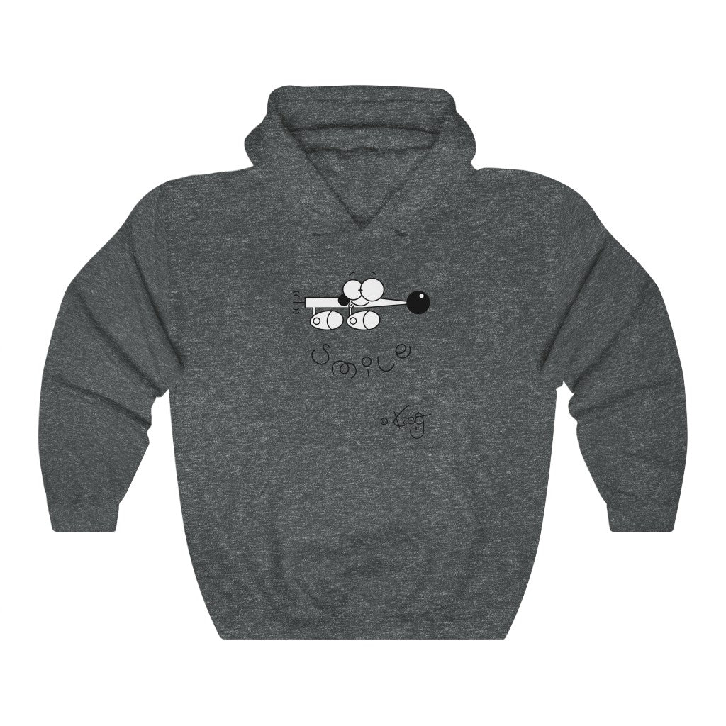 Wiener Dog Smile,Unisex Heavy Blend™ Hooded Sweatshirt