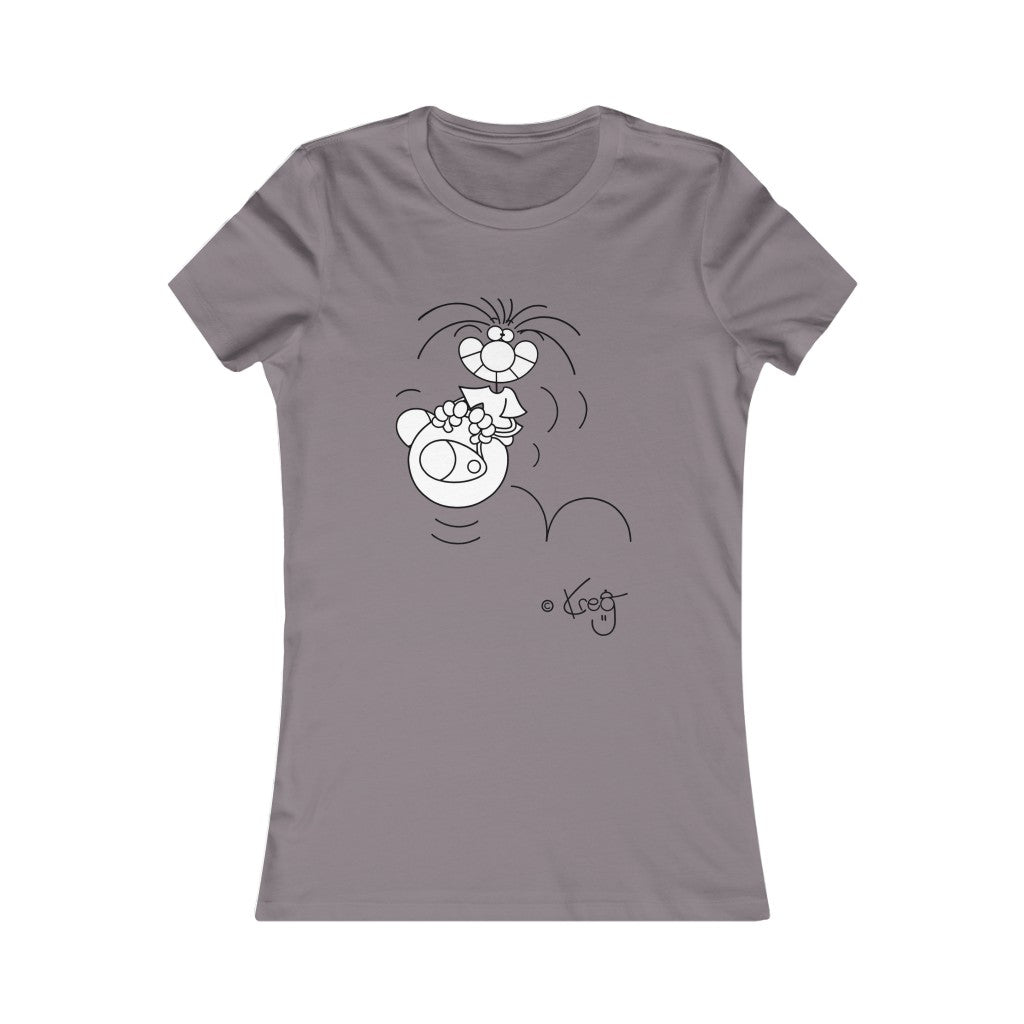 Hoppity Ball,Women's Favorite Tee