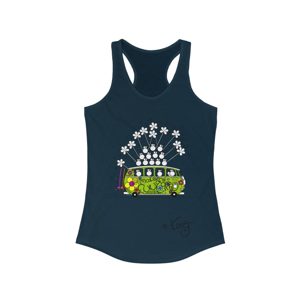 Make Fun of Life,Women's Ideal Racerback Tank