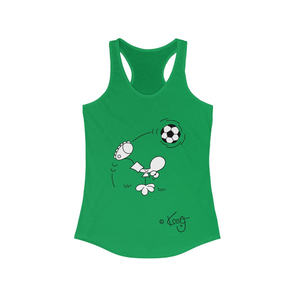 Soccer,Women's Ideal Racerback Tank