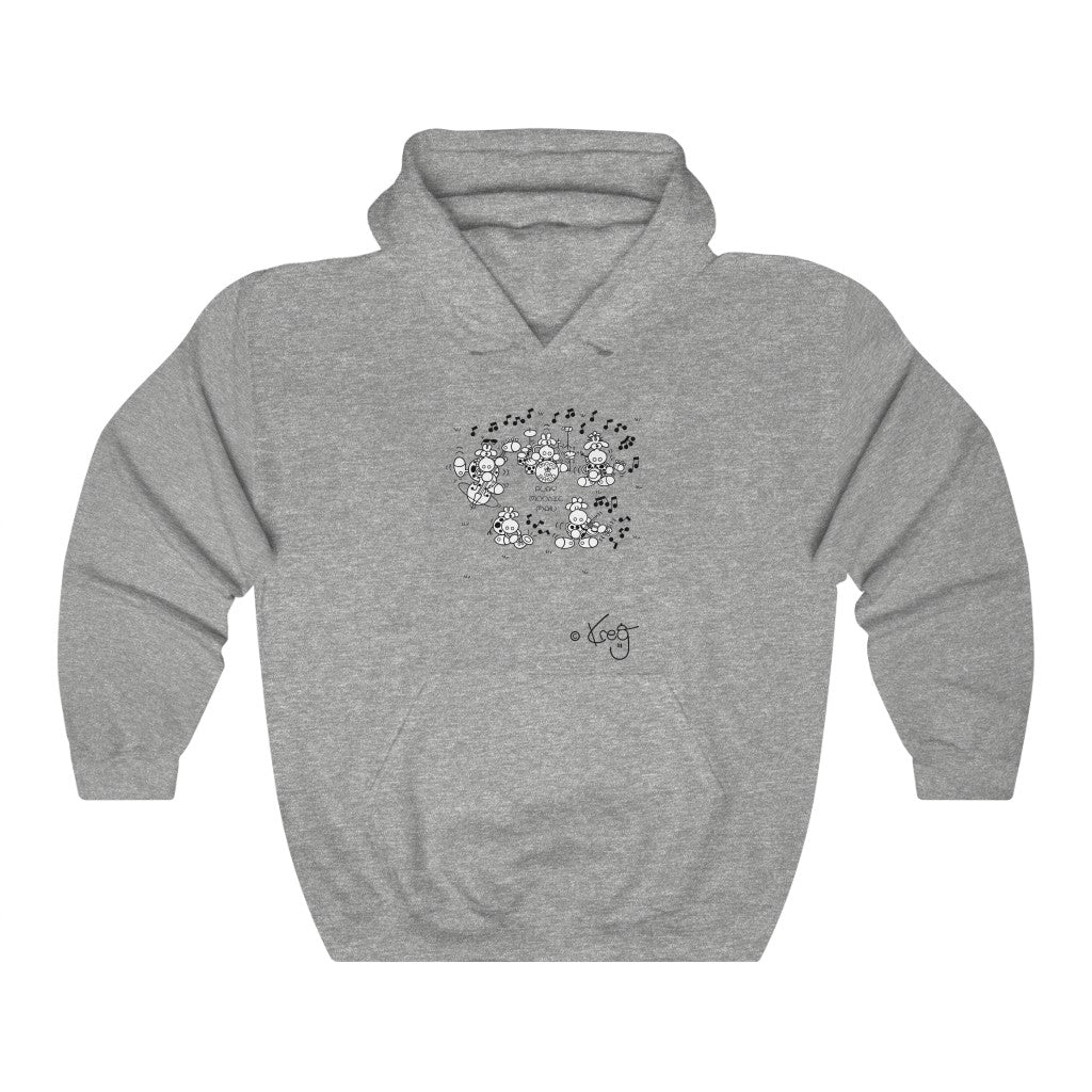 Moo's Band,Unisex Heavy Blend™ Hooded Sweatshirt