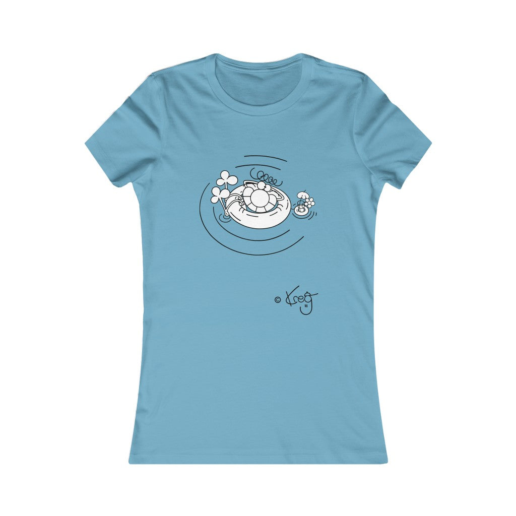 Inner Tube Dude,Women's Favorite Tee