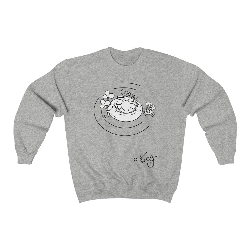 Inner Tube Dude,Unisex Heavy Blend™ Crewneck Sweatshirt