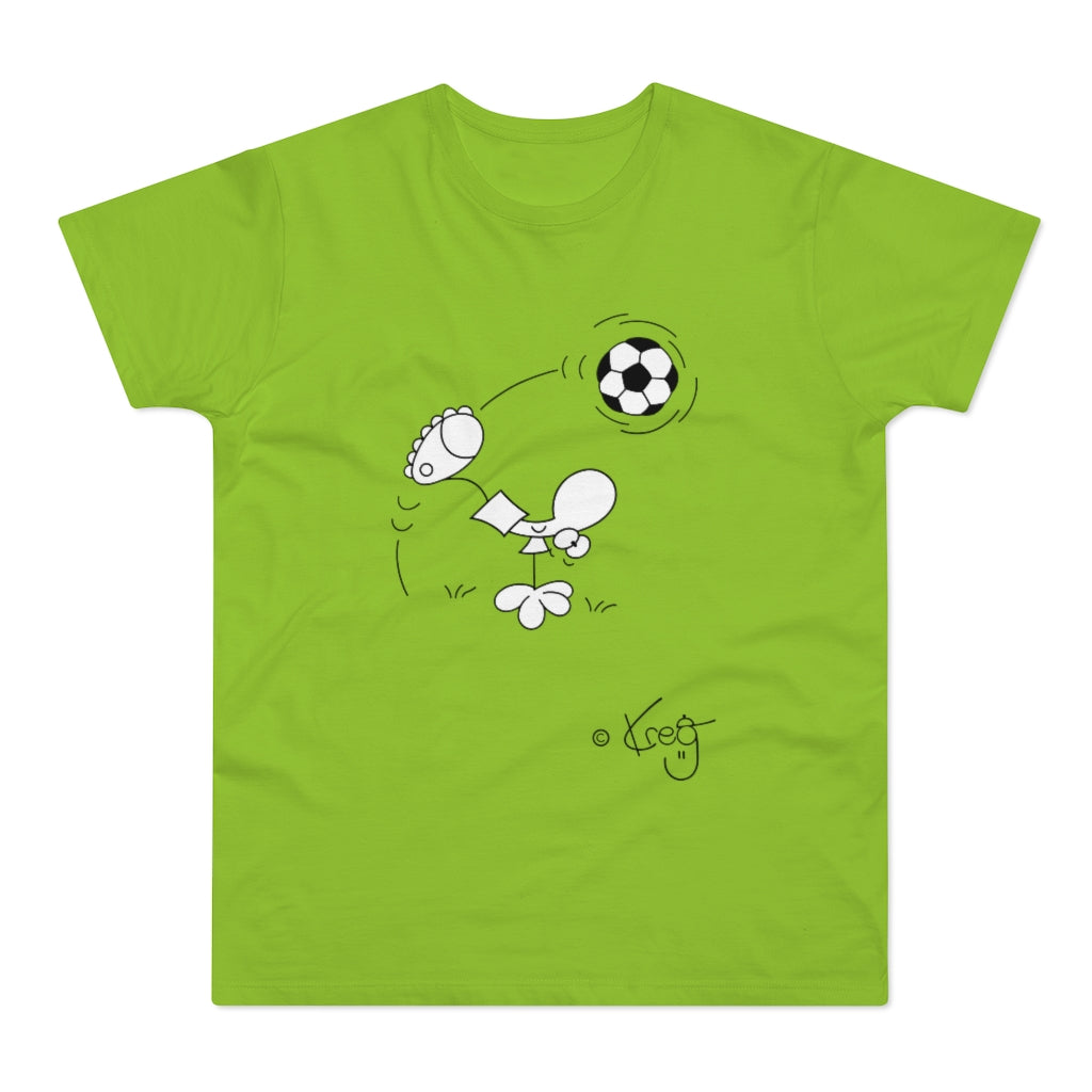 Soccer,Single Jersey Men's T-shirt