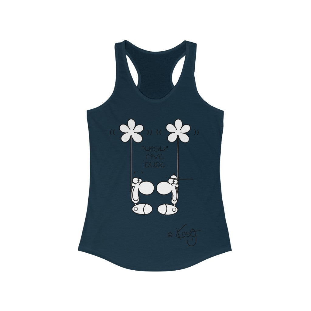 HIGH FIVE,Women's Ideal Racerback Tank