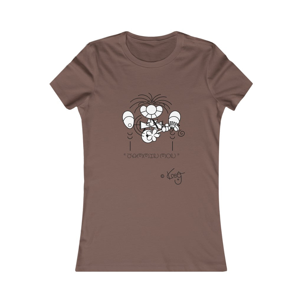 Guitar Mon Jammin,Women's Favorite Tee