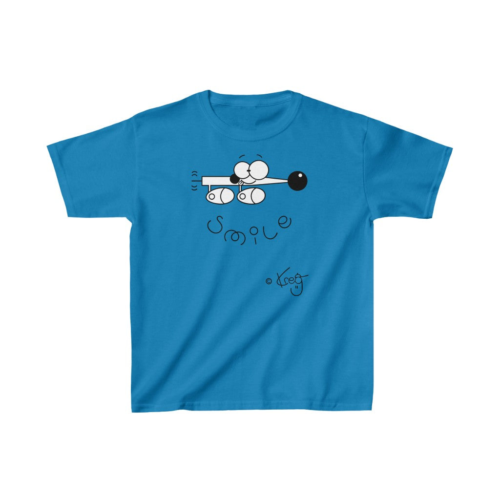 Wiener Dog Smile,Kids Heavy Cotton™ Tee