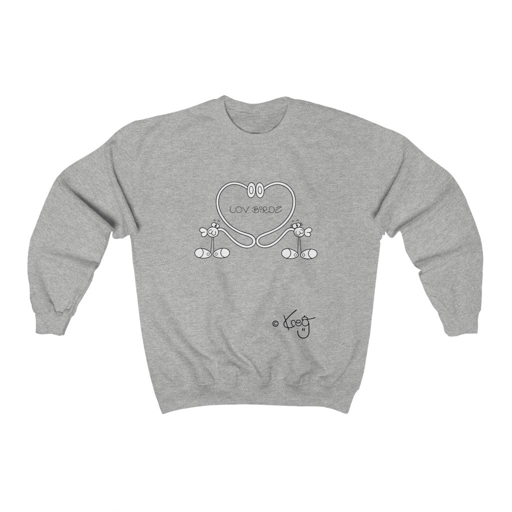 Lov Birdz,Unisex Heavy Blend™ Crewneck Sweatshirt