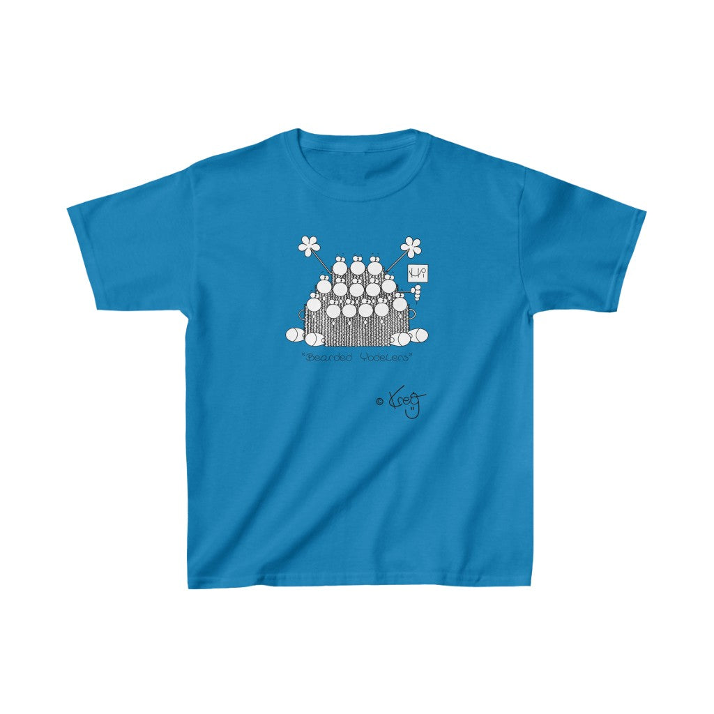 Bearded Yodelers,Kids Heavy Cotton™ Tee