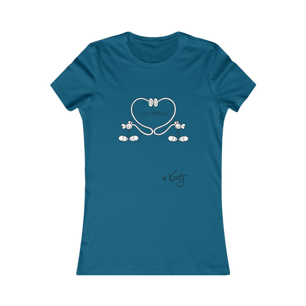 Lov Birdz,Women's Favorite Tee