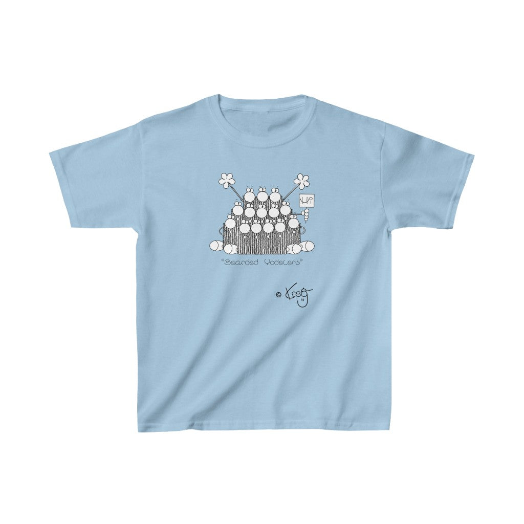 Bearded Yodelers,Kids Heavy Cotton™ Tee