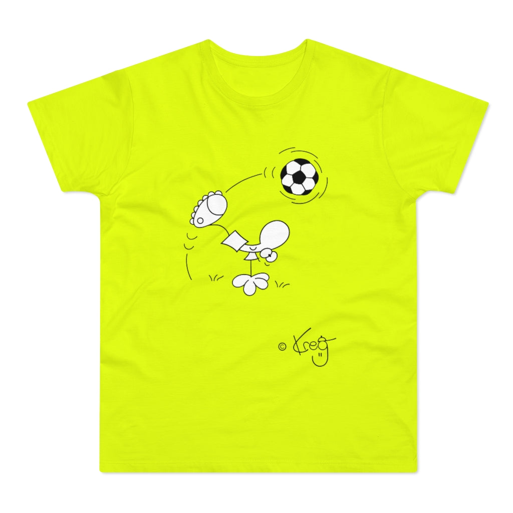 Soccer,Single Jersey Men's T-shirt