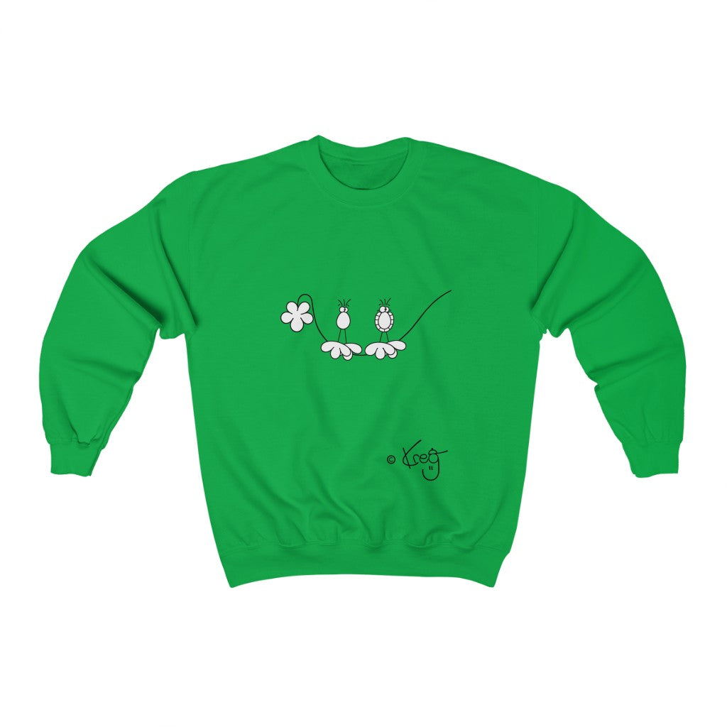 Silly Birdz,Unisex Heavy Blend™ Crewneck Sweatshirt