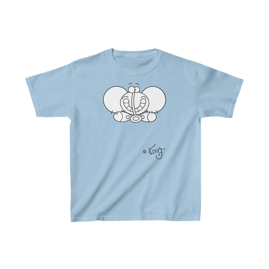 Smile Elephant,Kids Heavy Cotton™ Tee