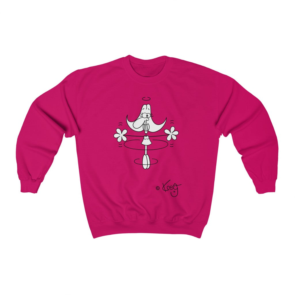 Happy Dancer,Unisex Heavy Blend™ Crewneck Sweatshirt