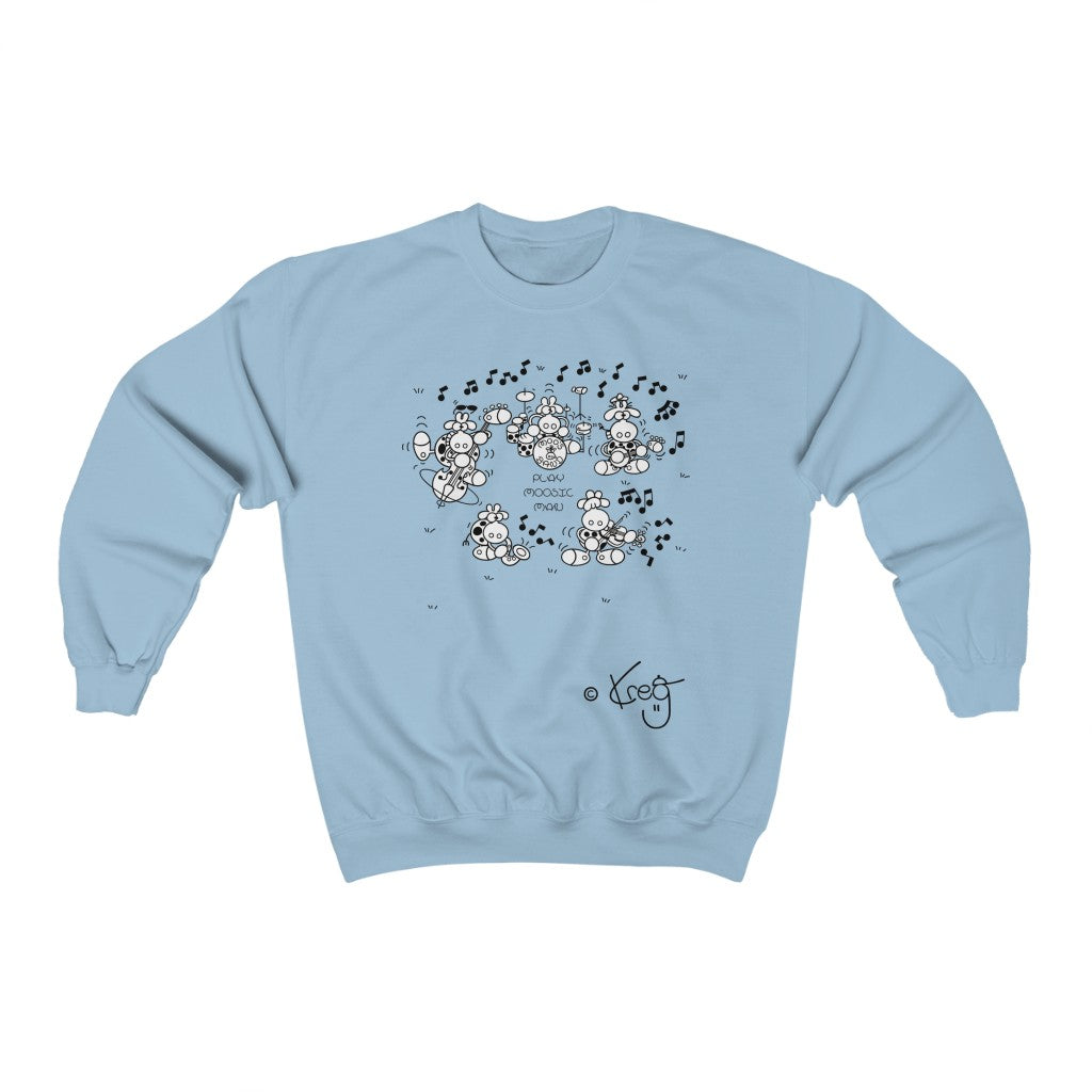 Moo's Band,Unisex Heavy Blend™ Crewneck Sweatshirt