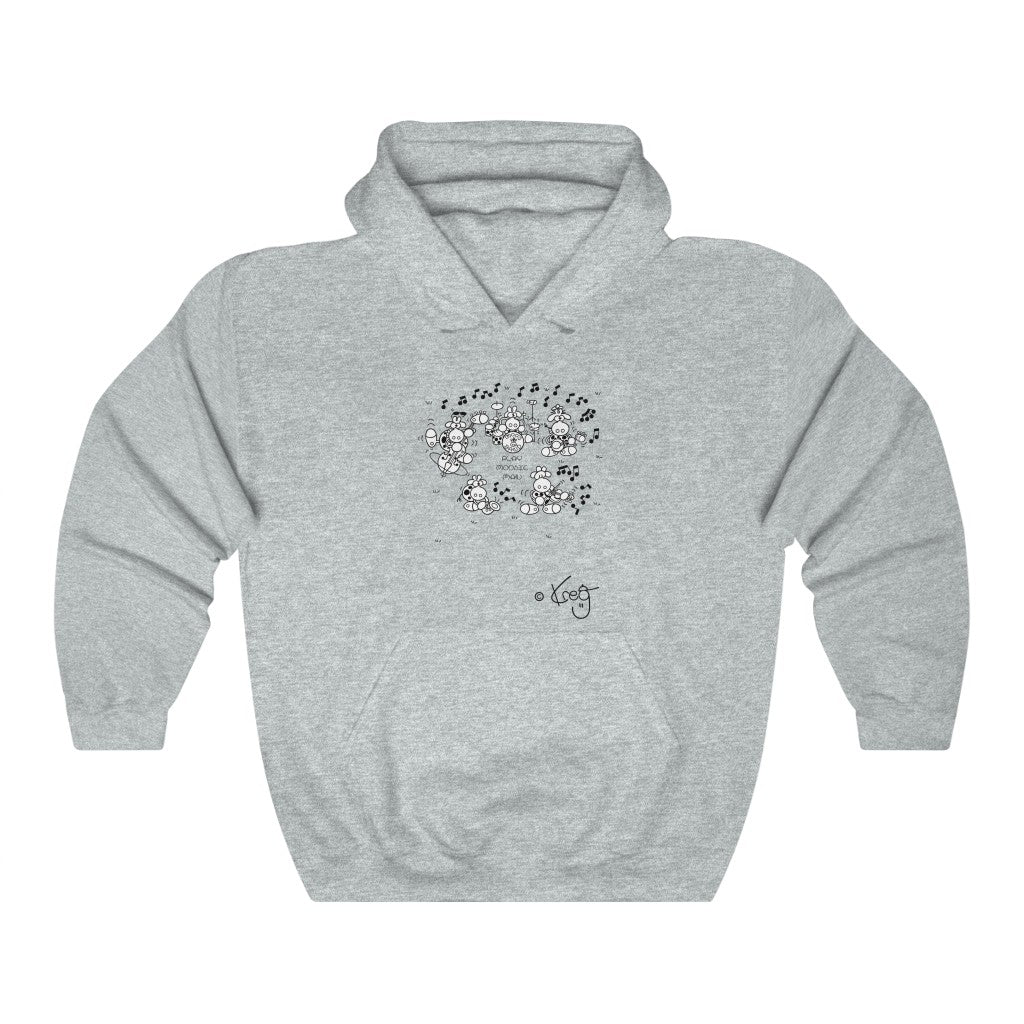 Moo's Band,Unisex Heavy Blend™ Hooded Sweatshirt