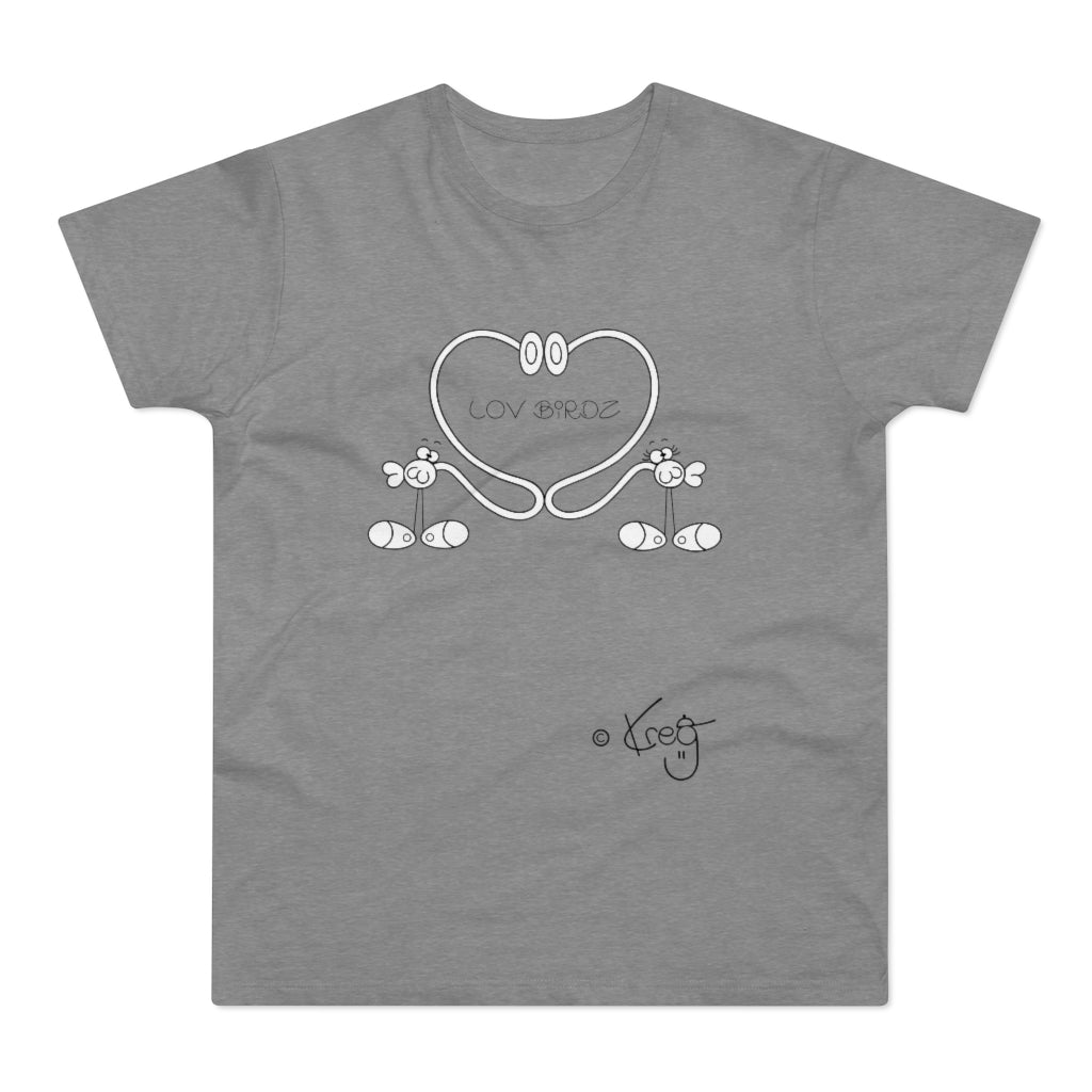 Lov Birdz,Single Jersey Men's T-shirt