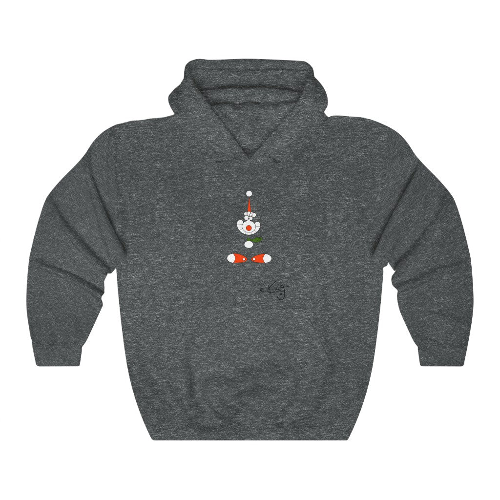 Smile Reindeer,Unisex Heavy Blend™ Hooded Sweatshirt