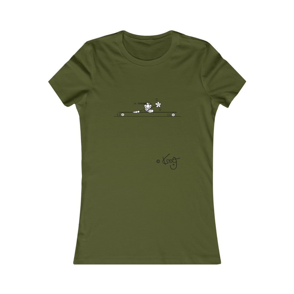 Longboarder,Women's Favorite Tee