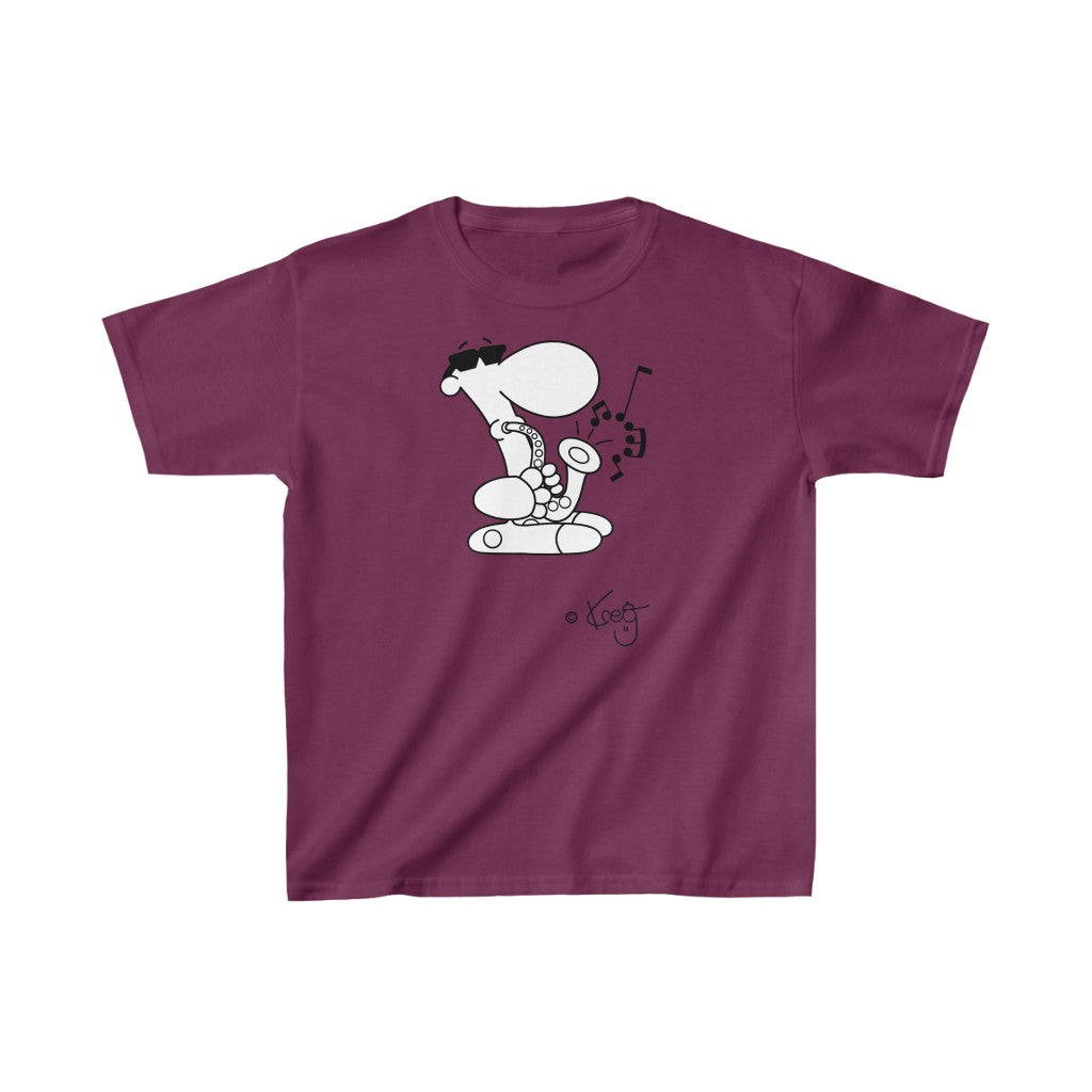 Sax Dude,Kids Heavy Cotton™ Tee