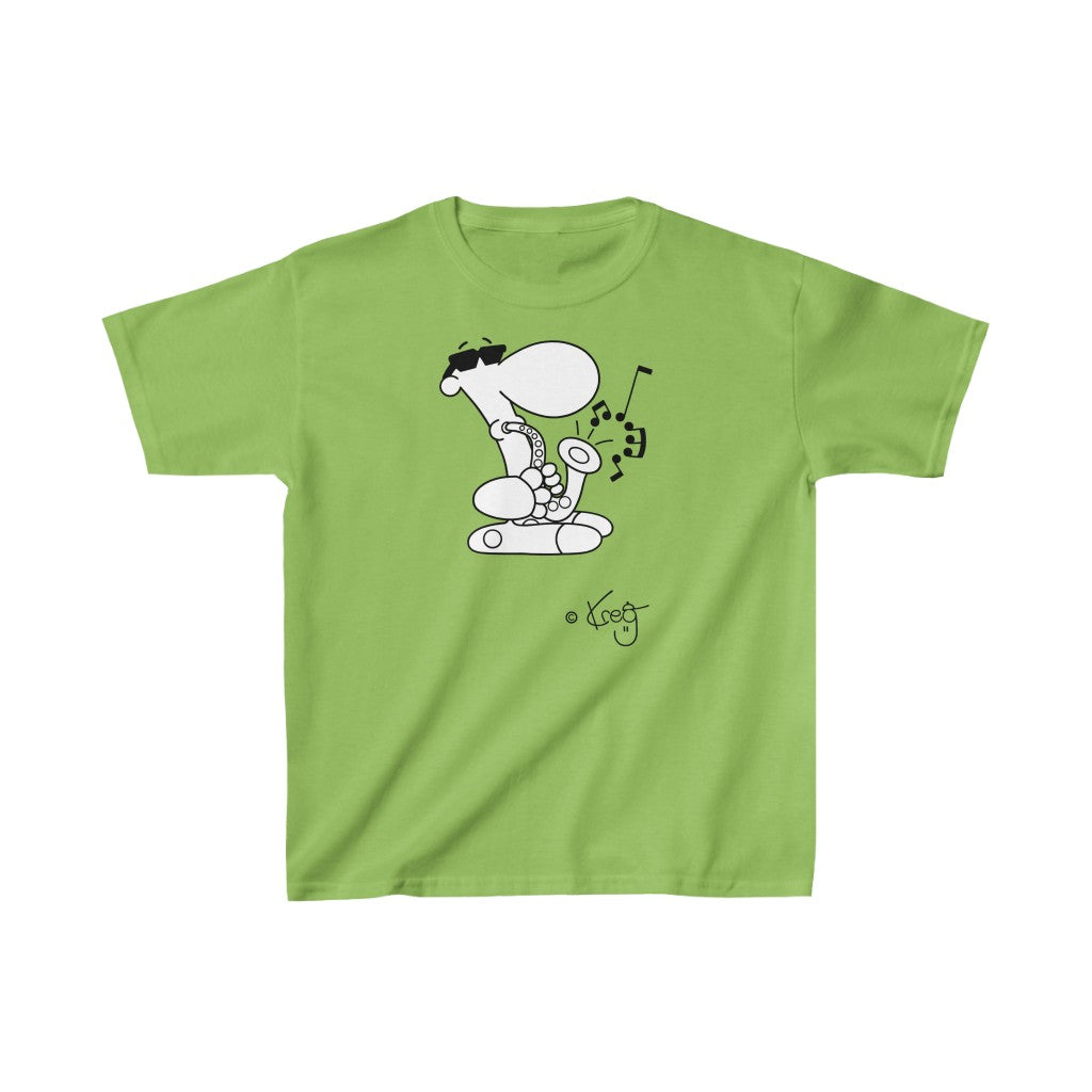 Sax Dude,Kids Heavy Cotton™ Tee