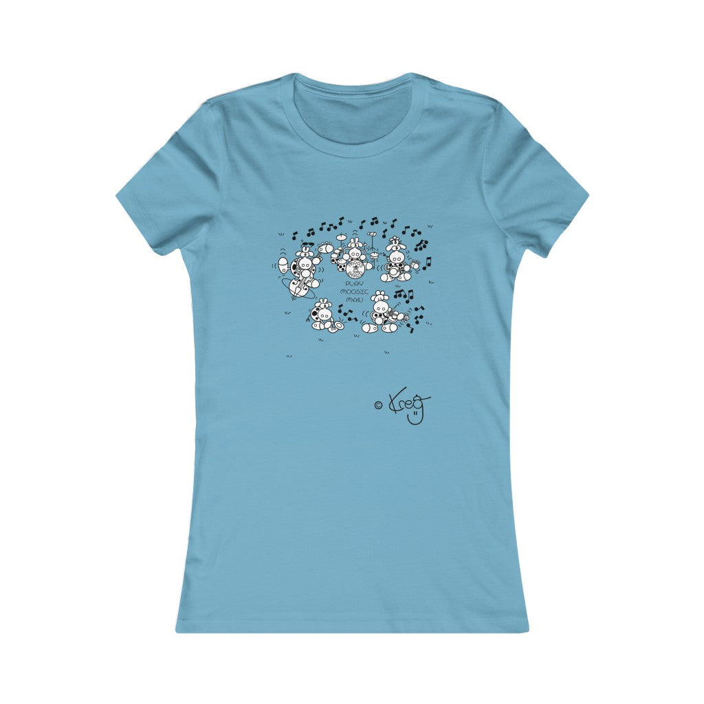 Moo's Band,Women's Favorite Tee