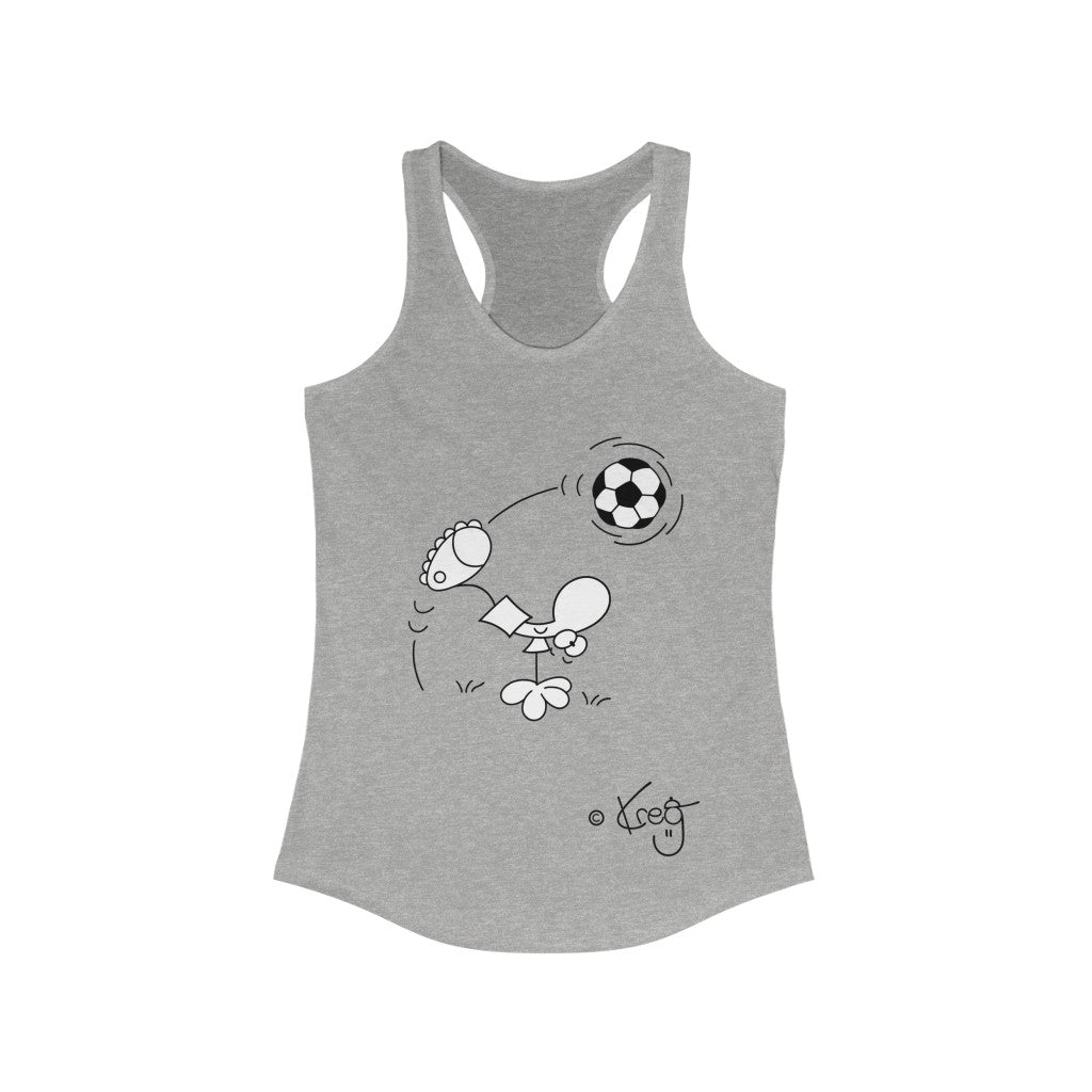 Soccer,Women's Ideal Racerback Tank