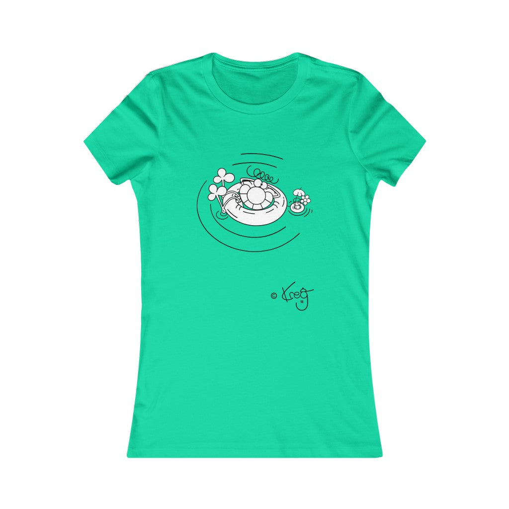 Inner Tube Dude,Women's Favorite Tee