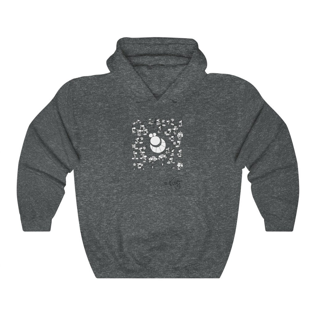 Street Art performance,Unisex Heavy Blend™ Hooded Sweatshirt