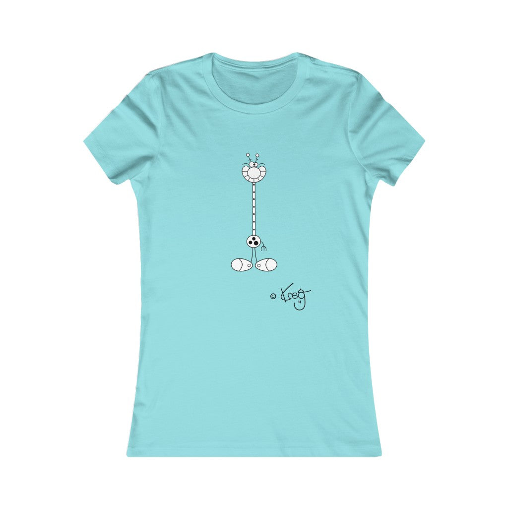 Laugh Giraffe,Women's Favorite Tee