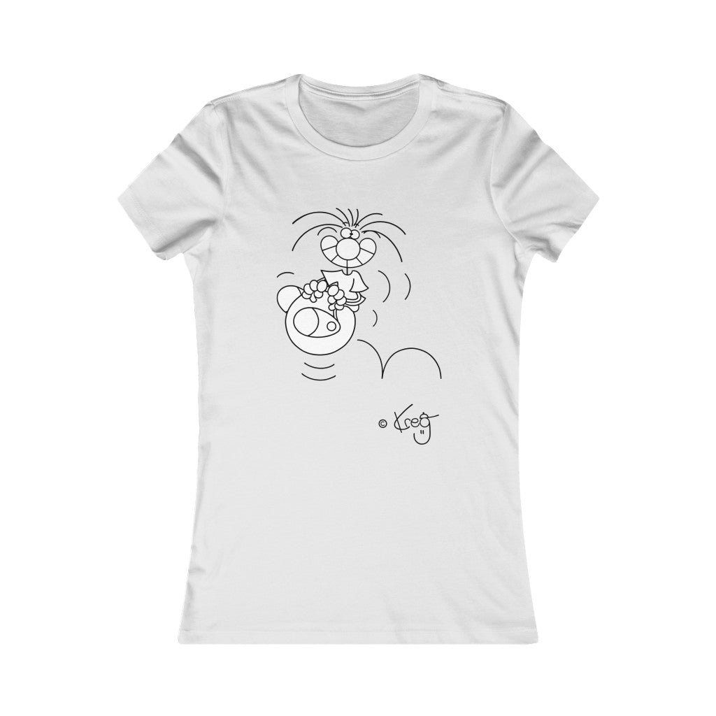 Hoppity Ball,Women's Favorite Tee