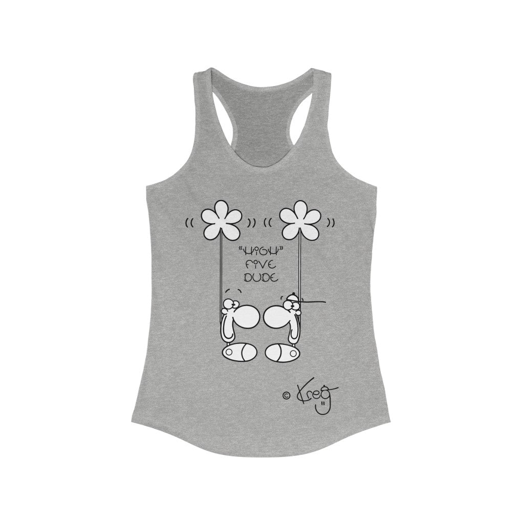 HIGH FIVE,Women's Ideal Racerback Tank